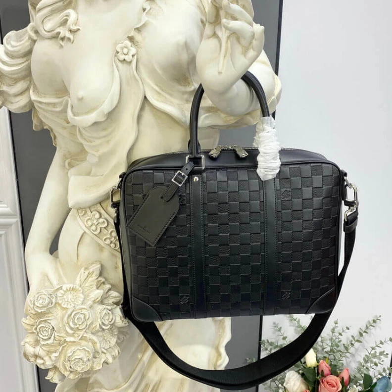Mythick ru Handle:Do Louis Vuitton Damier Infini Sirius Briefcase