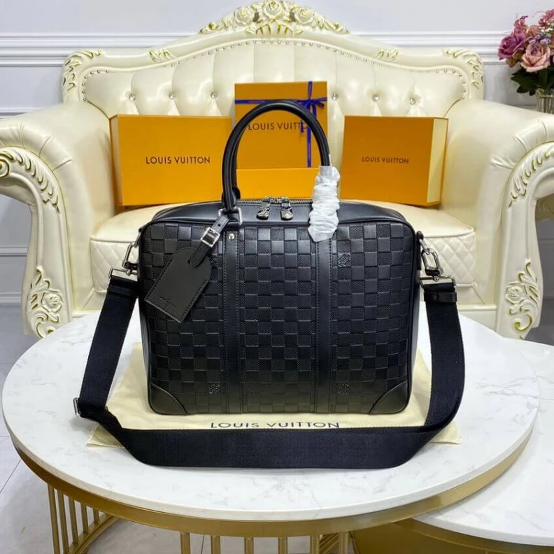 Mythick ru Handle:Do Louis Vuitton Damier Infini Sirius Briefcase