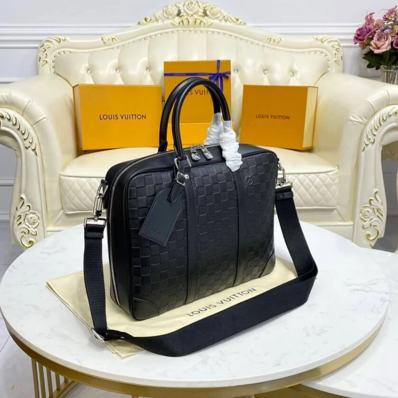 Mythick ru Handle:Do Louis Vuitton Damier Infini Sirius Briefcase