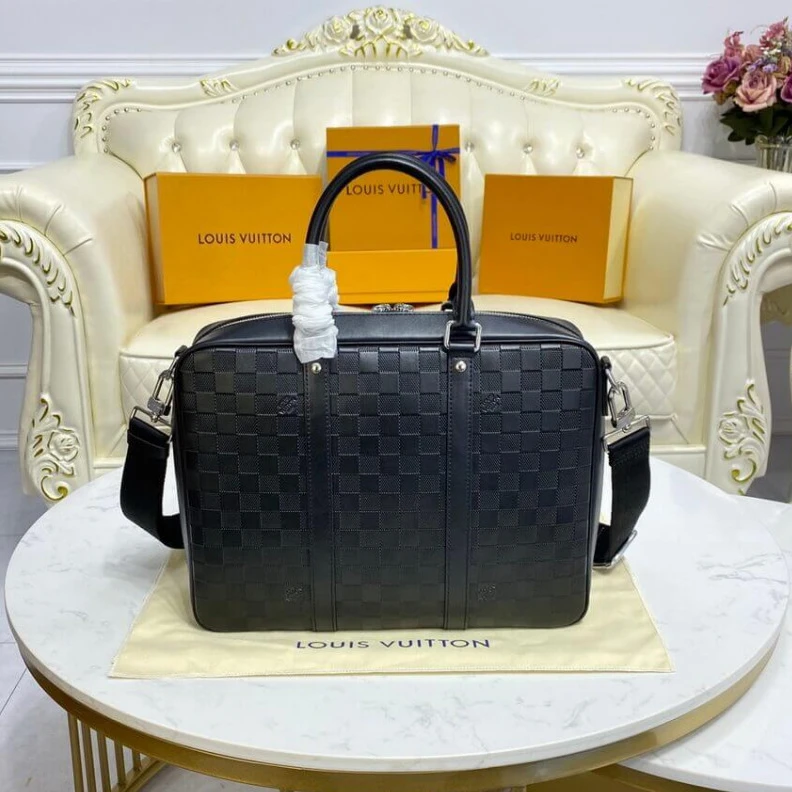 Mythick ru Handle:Do Louis Vuitton Damier Infini Sirius Briefcase
