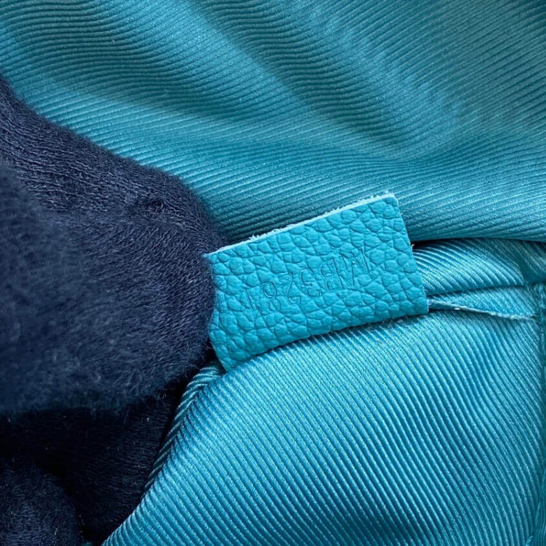 Mythick A miniatur Louis Vuitton Damier Pattern City Keepall in Blue