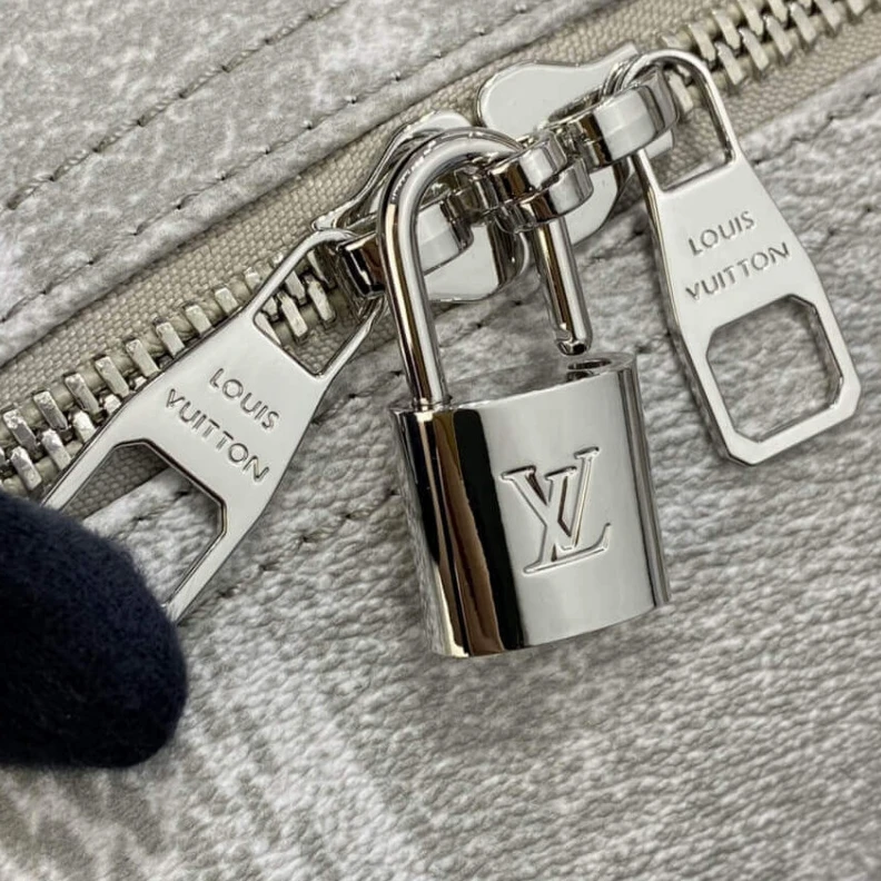 Lv belts replica Inside zi Louis Vuitton Damier Salt Canvas Keepall Bandoulière 50 Grey