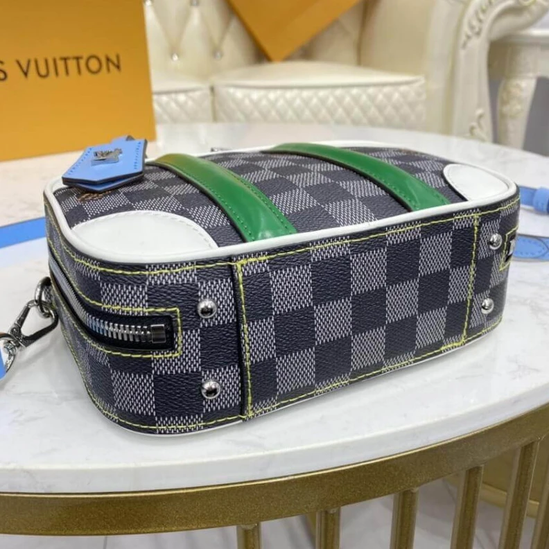 Replica bags lv Leather h Louis Vuitton Damier Valisette BB