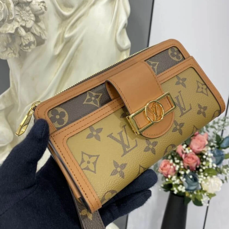 Top lv <span><spa Louis Vuitton Dauphine Zippy Wallet