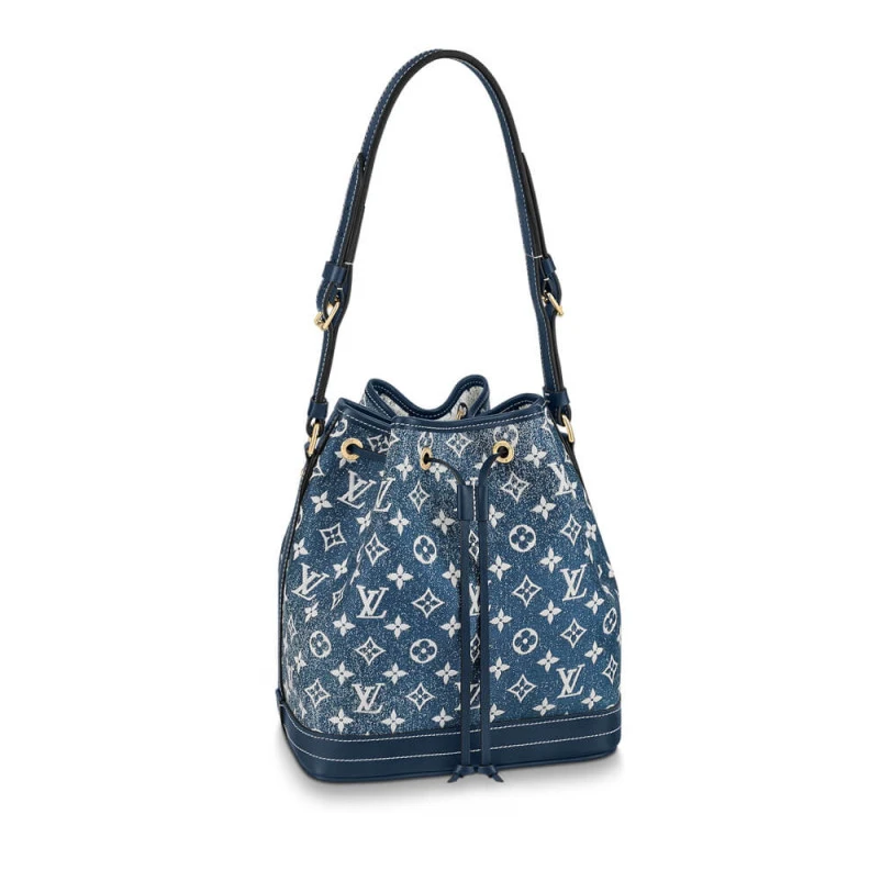 Half leng Louis Vuitton Denim Jacquard Textil Petit Noe