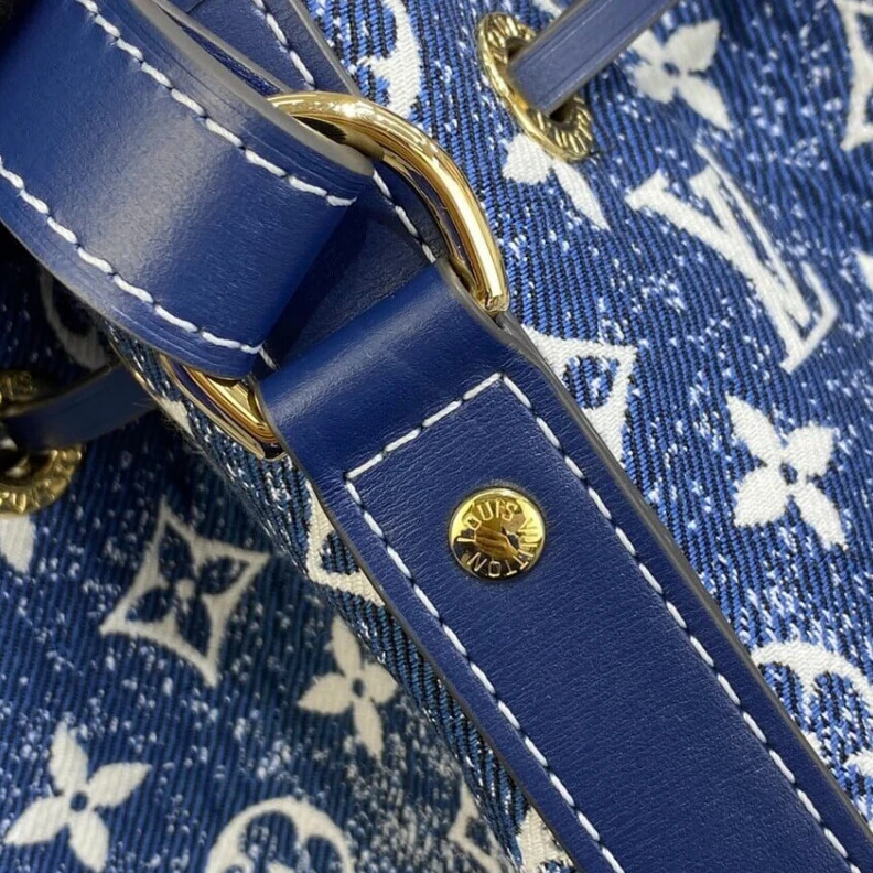 Mythick.ru Half leng Louis Vuitton Denim Jacquard Textil Petit Noe