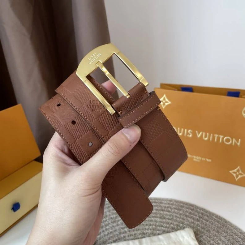 Top lv Damier In Louis Vuitton Detroit 35mm Belt