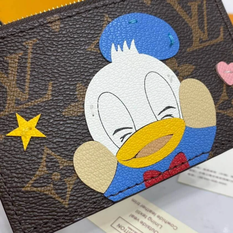 Lv belts replica Zipped co Louis Vuitton Donald Duck Coin & Card Holder