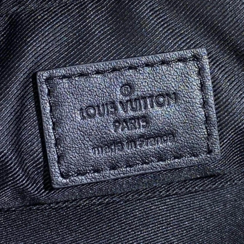 Replica bags lv 26 x 18.5 Louis Vuitton Duo Messenger Black