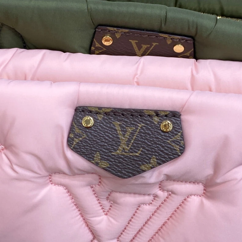 Replica bags lv Louis Vuitton Econyl Maxi Multi Pochette Accessoires Khaki Beige