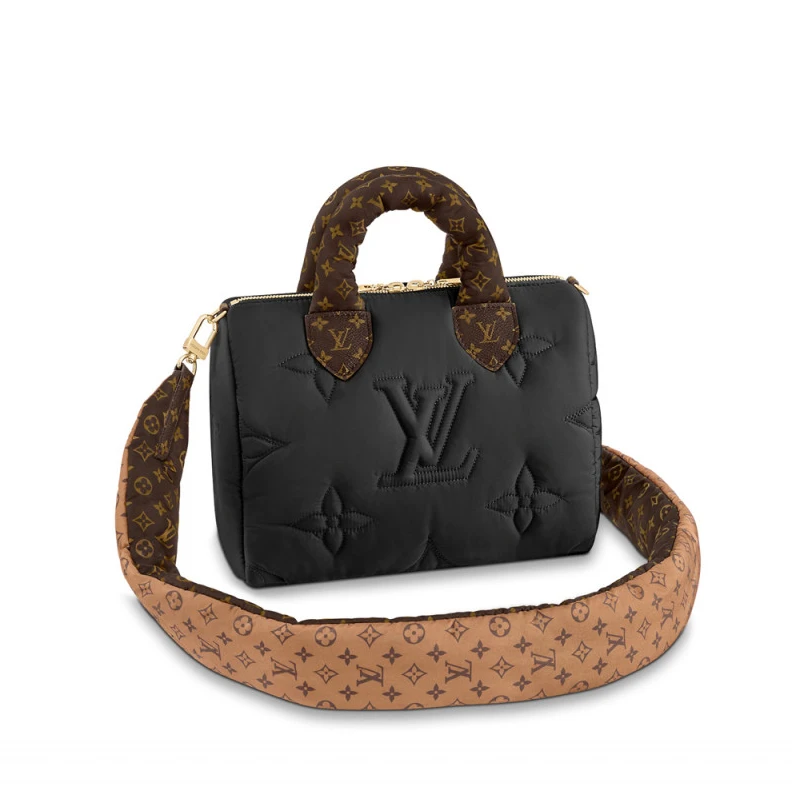 Louis Vuitton Econyl Speedy Bandouliere 25 Black
