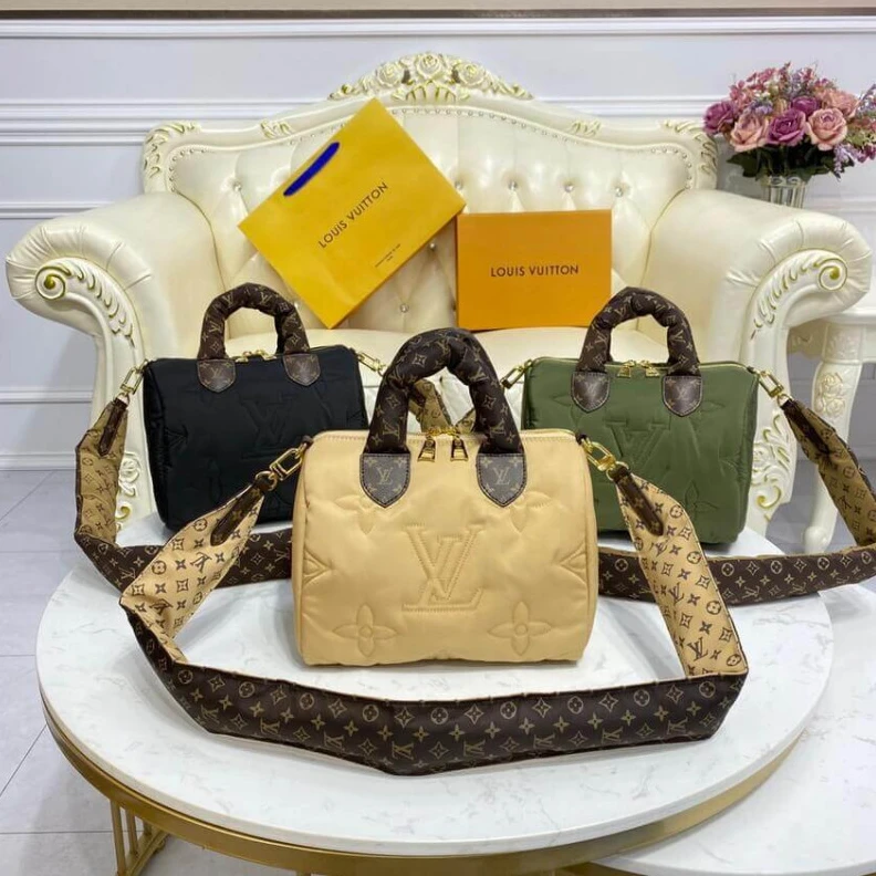Mythick ru Louis Vuitton Econyl Speedy Bandouliere 25 Black
