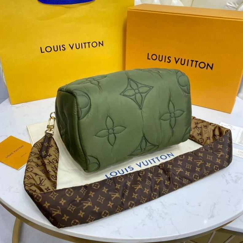 Lv belts replica Louis Vuitton Econyl Speedy Bandouliere 25 Khaki