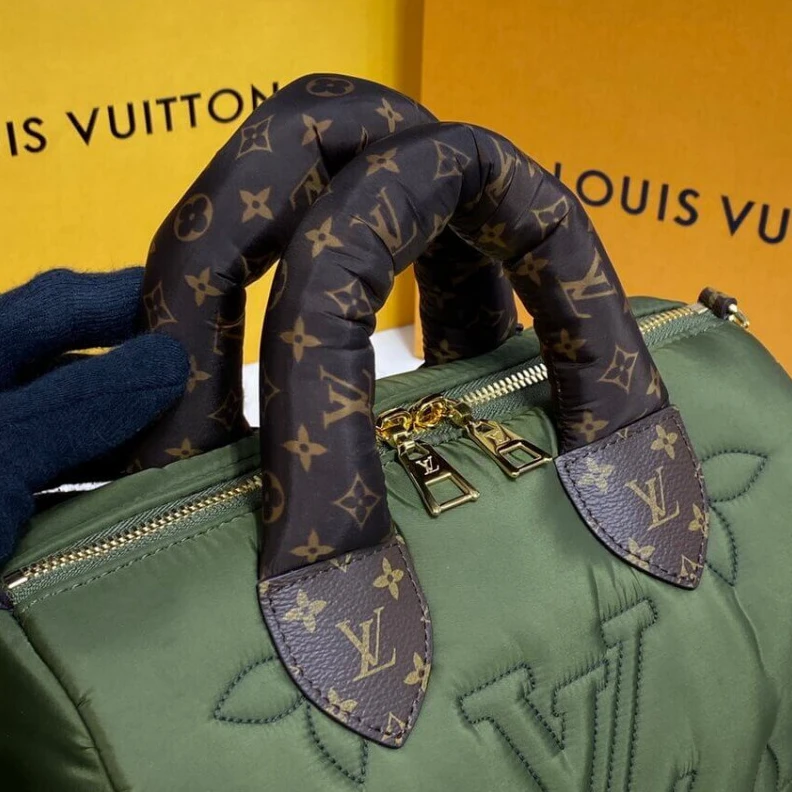 Lv belts replica Louis Vuitton Econyl Speedy Bandouliere 25 Khaki