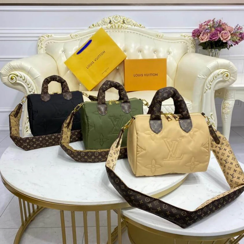Lv belts replica Louis Vuitton Econyl Speedy Bandouliere 25 Khaki