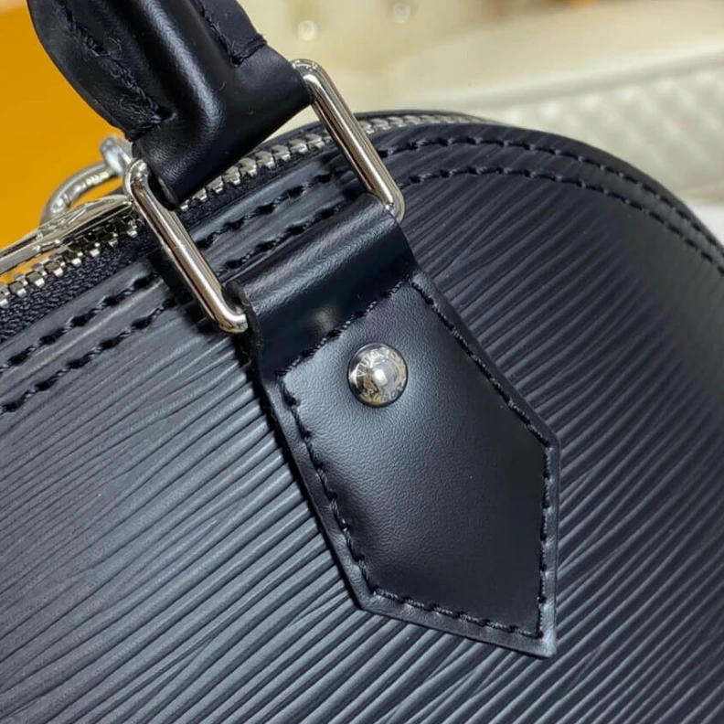 Louis vuitton locations Black Louis Vuitton Epi Leather Alma BB Black
