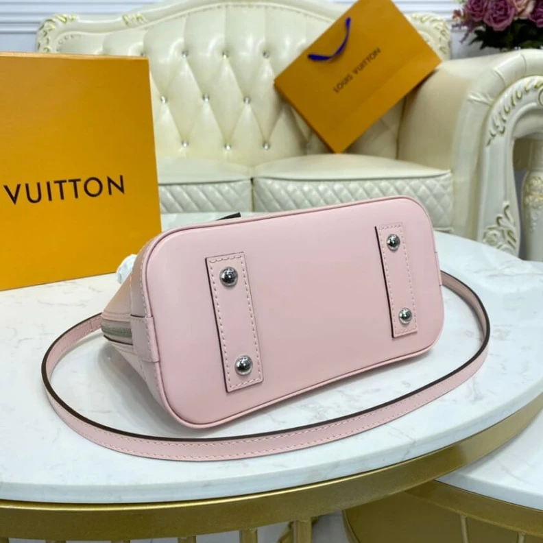 Louis vuitton locations Silvercol Louis Vuitton Epi Leather Alma BB Pink