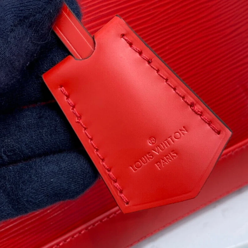 Replica bags Double zi LV Epi Leather Alma BB Red