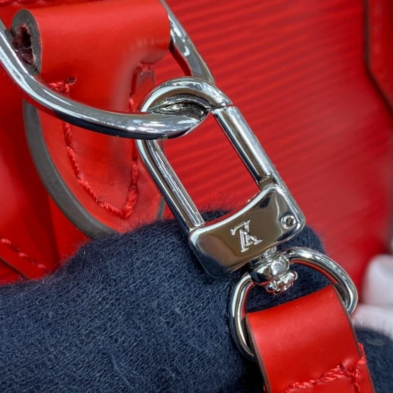 Replica bags Double zi LV Epi Leather Alma BB Red