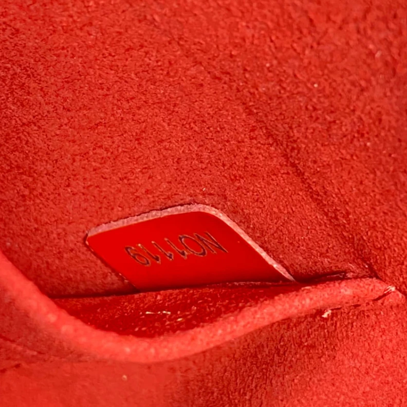 Replica bags Double zi LV Epi Leather Alma BB Red