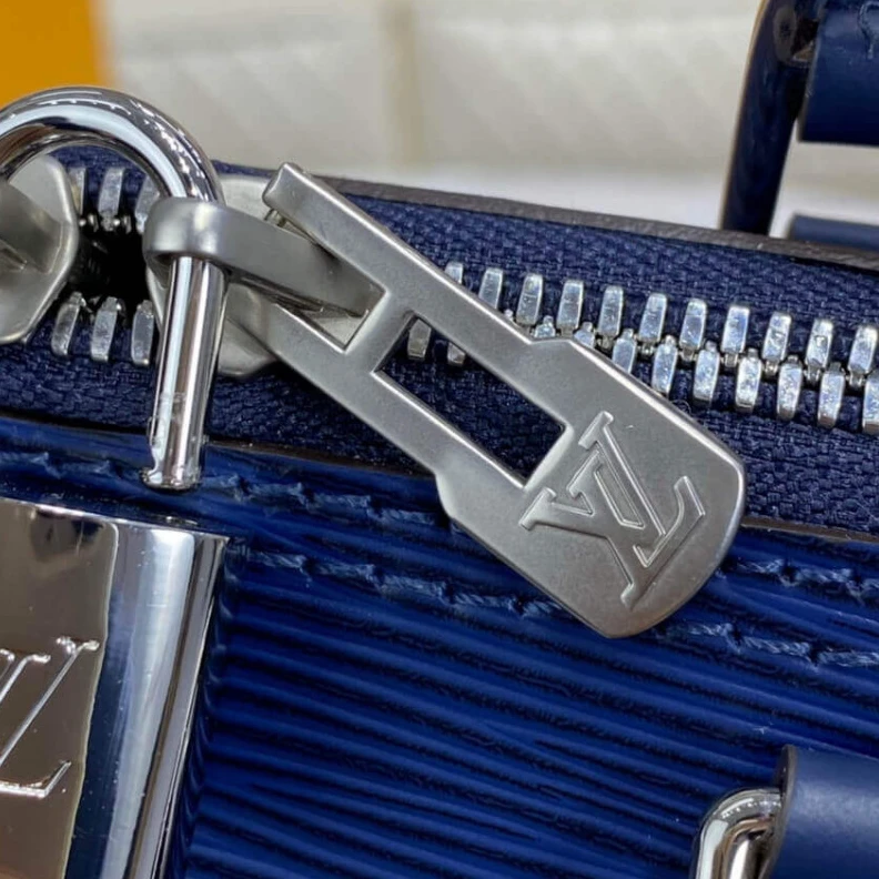 Replica bags lv Handle: S Louis Vuitton Epi Leather Alma PM Blue