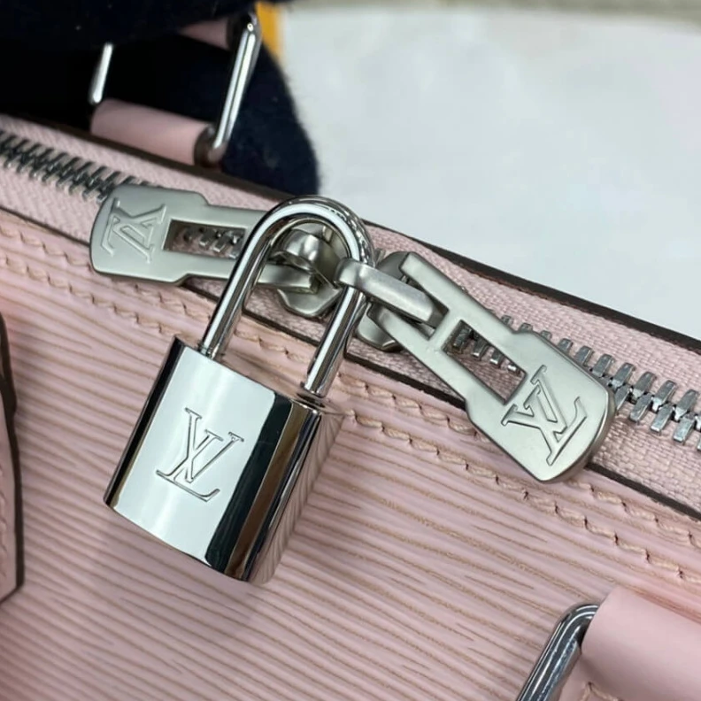Louis vuitton locations Silvercol LV Epi Leather Alma PM Pink