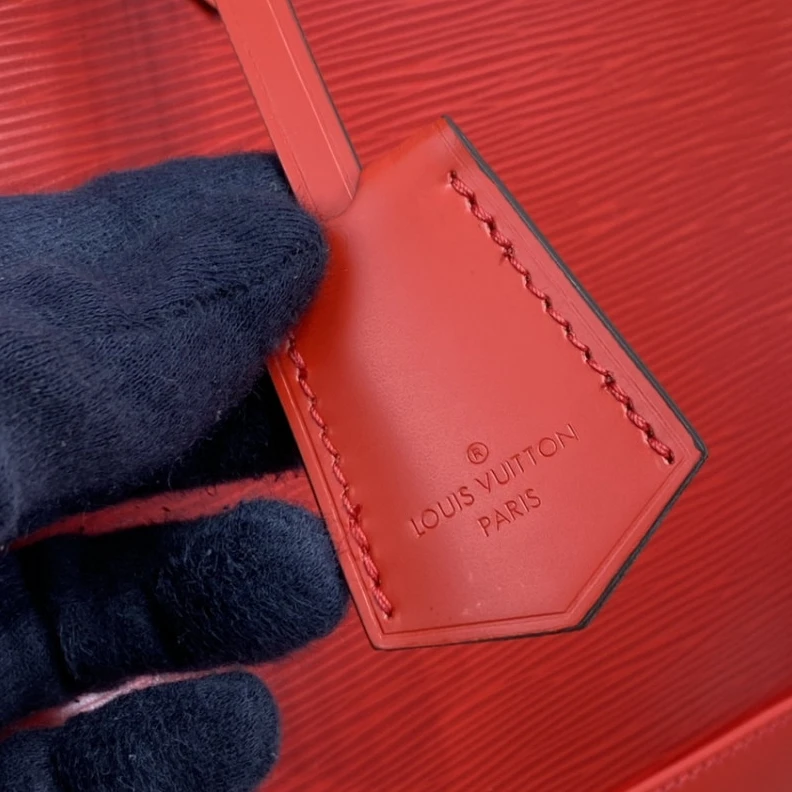 Lv belts replica 4 protect LV Epi Leather Alma PM Red