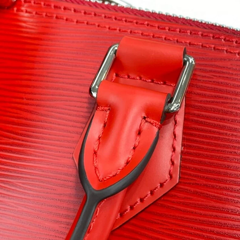 Lv belts replica 4 protect LV Epi Leather Alma PM Red