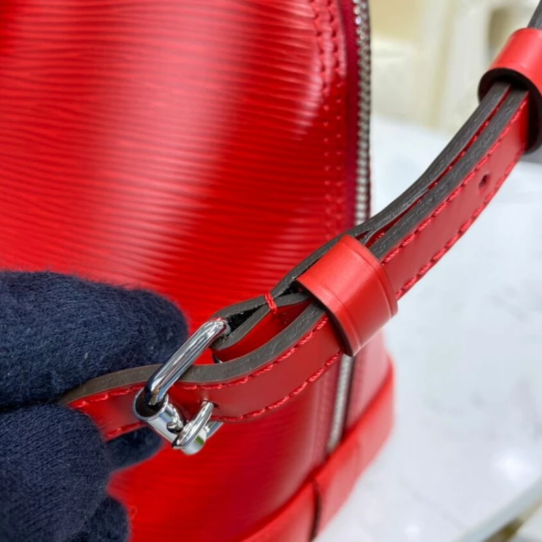 Lv belts replica 4 protect LV Epi Leather Alma PM Red