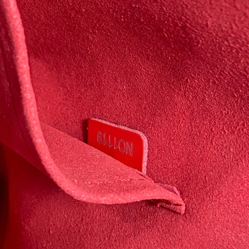 Lv belts replica 4 protect LV Epi Leather Alma PM Red