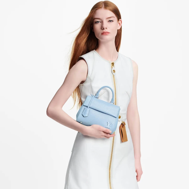 Louis vuitton locations Strap:Rem Louis Vuitton Epi Leather Cluny Mini Cloud Blue