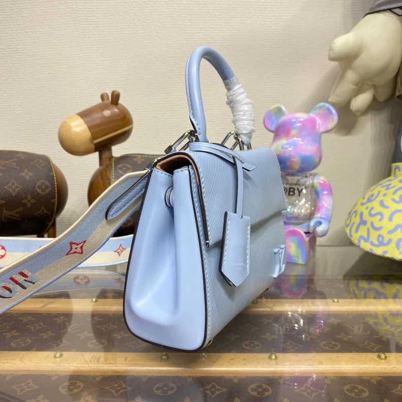 Louis vuitton locations Strap:Rem Louis Vuitton Epi Leather Cluny Mini Cloud Blue