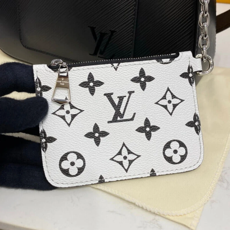 Replica bags Strap Dro Louis Vuitton Epi Leather Marelle Black