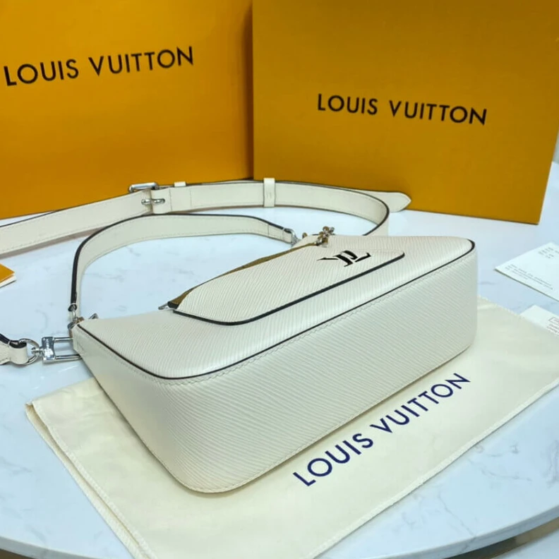 Lv belts replica Front fla Louis Vuitton Epi Leather Marelle Quartz