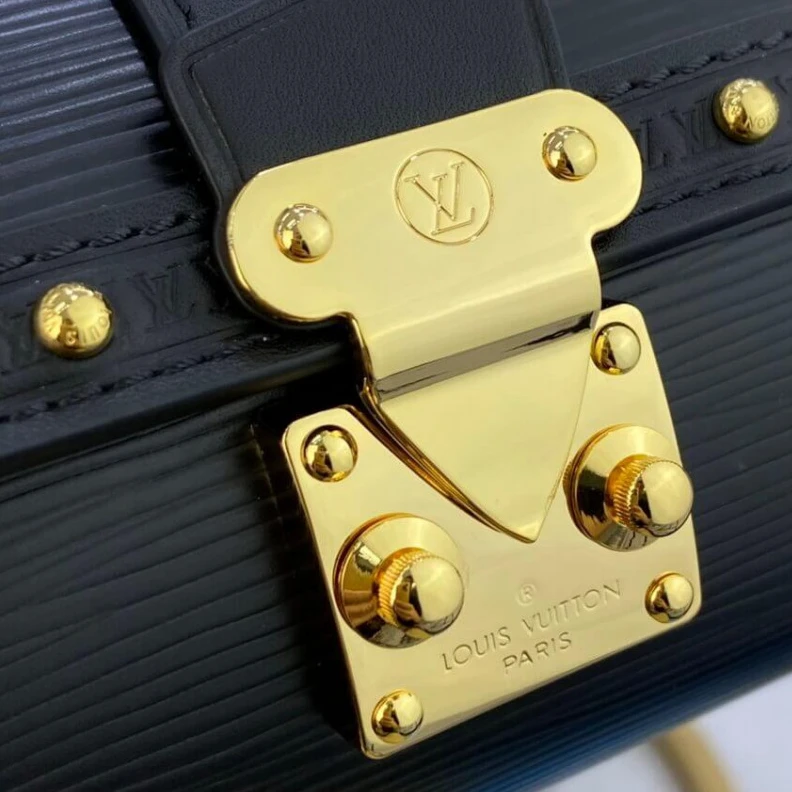 Lv belts replica Strap: Re Louis Vuitton Epi Leather Papillon Trunk Black