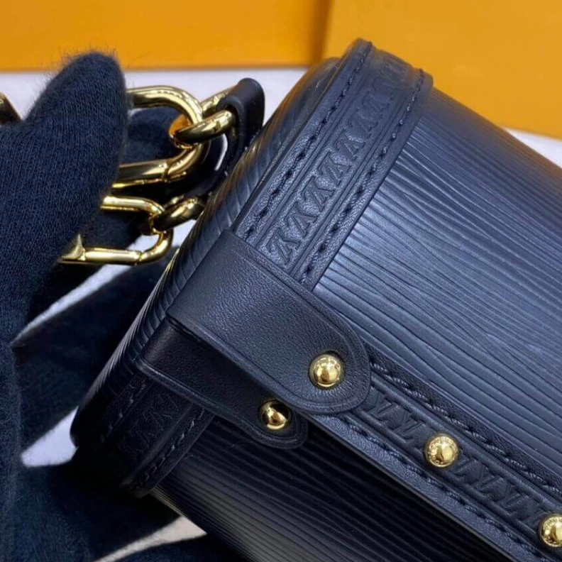 Lv belts replica Strap: Re Louis Vuitton Epi Leather Papillon Trunk Black