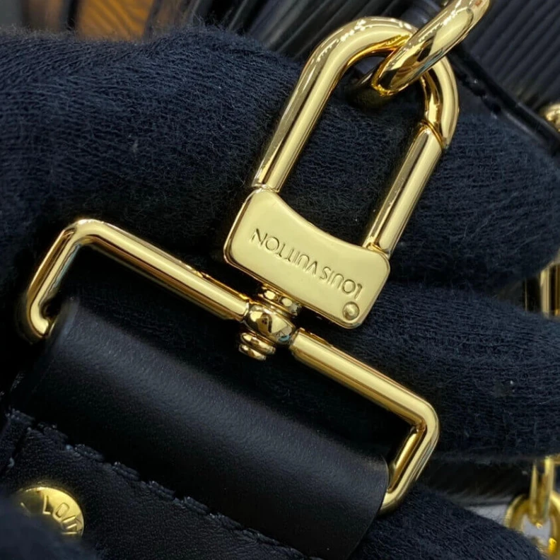 Lv belts replica Strap: Re Louis Vuitton Epi Leather Papillon Trunk Black