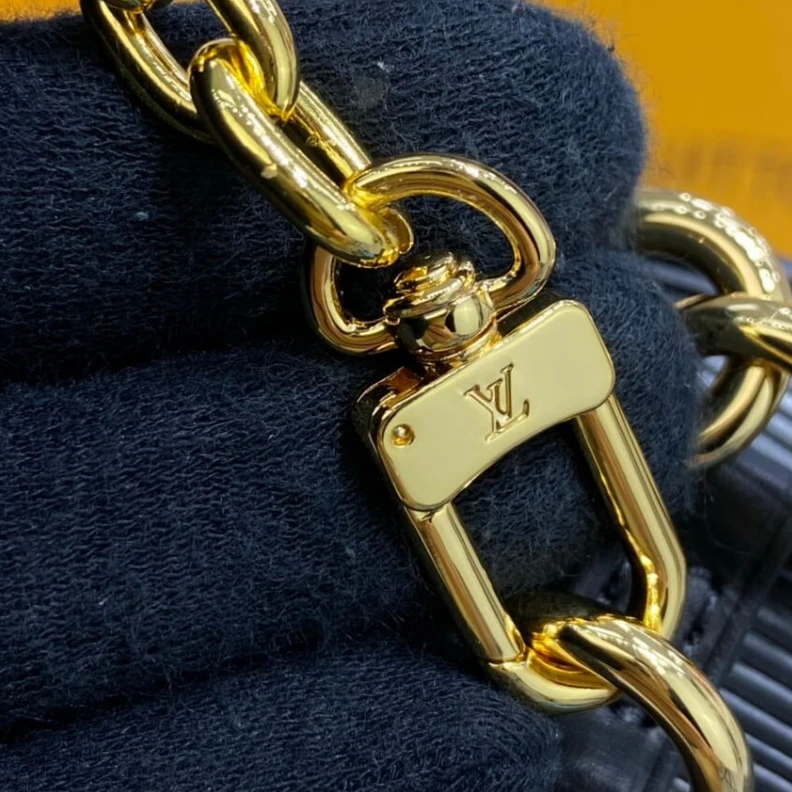 Lv belts replica Strap: Re Louis Vuitton Epi Leather Papillon Trunk Black