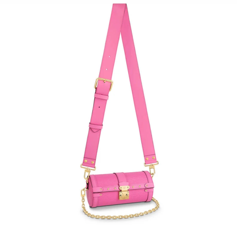 Cowhidele Louis Vuitton Epi Leather Papillon Trunk Rose