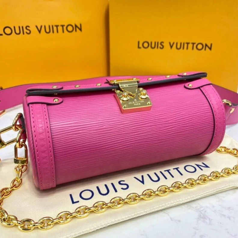 Mythick ru Cowhidele Louis Vuitton Epi Leather Papillon Trunk Rose