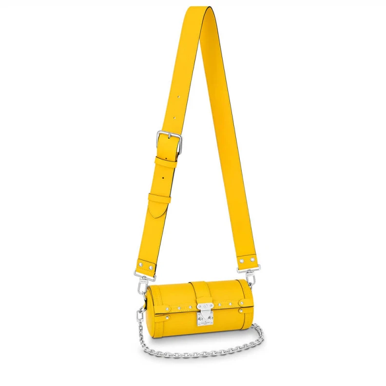 Cowhidele Louis Vuitton Epi Leather Papillon Trunk Yellow