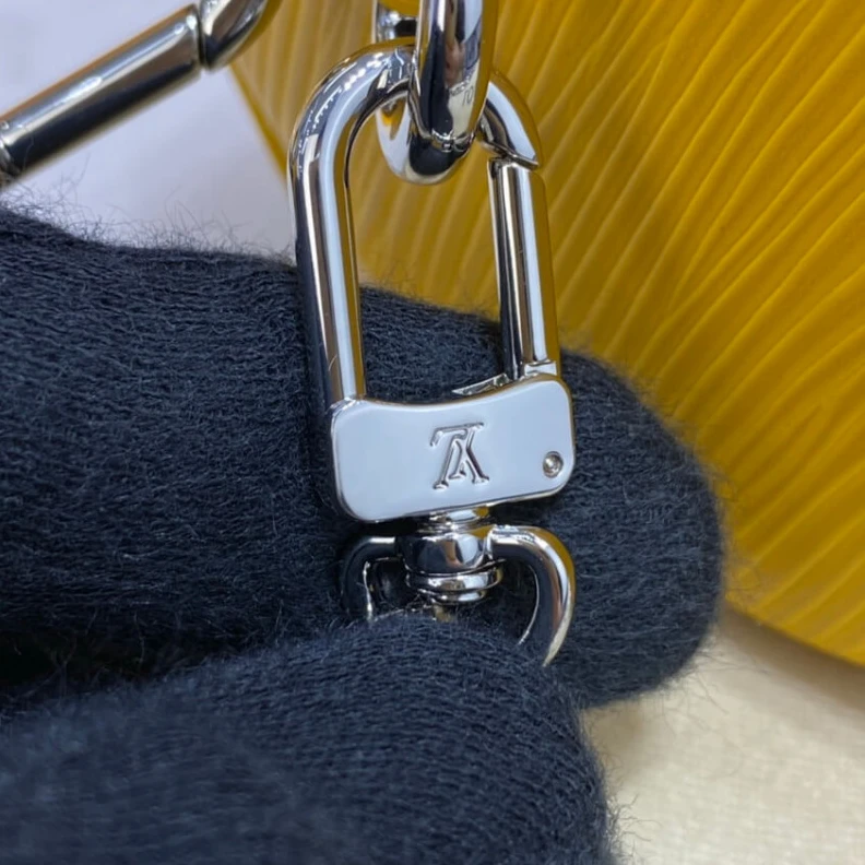 Lv belts replica Cowhidele Louis Vuitton Epi Leather Papillon Trunk Yellow