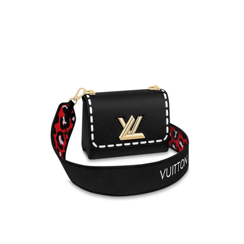 Smooth ca Louis Vuitton Epi Leather Twist PM Black