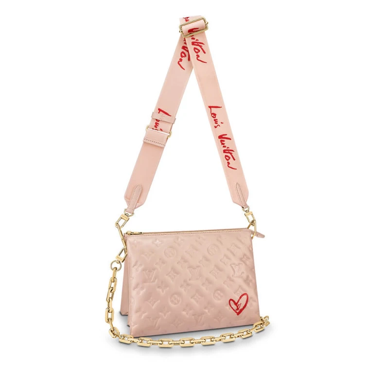 Fashioned Louis Vuitton Fall In Love Coussin PM Light Pink