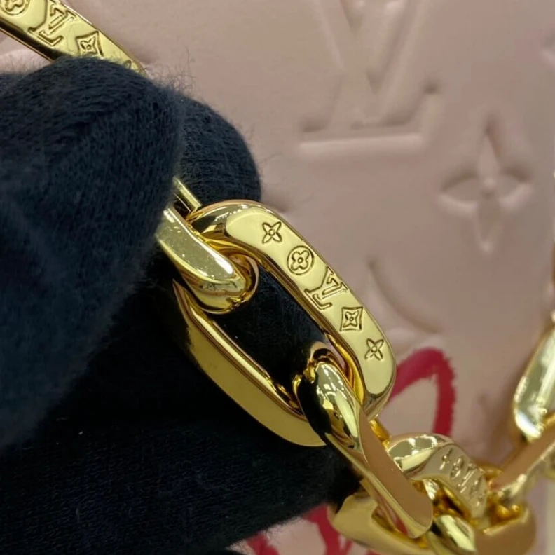 Replica bags lv Fashioned Louis Vuitton Fall In Love Coussin PM Light Pink