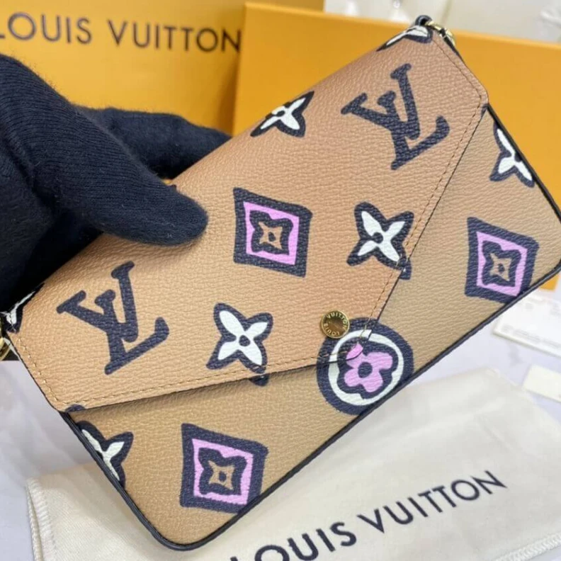 Lv belts replica Strap dro Louis Vuitton Felicie Strap & Go