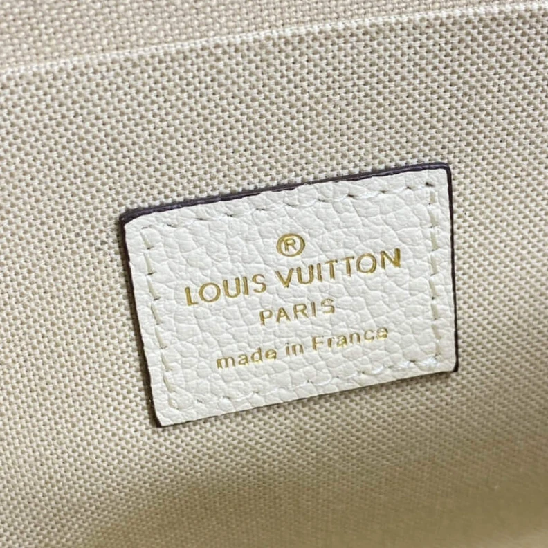 Lv belts replica Inside fl Louis Vuitton Félicie Pochette Cream   Saffron