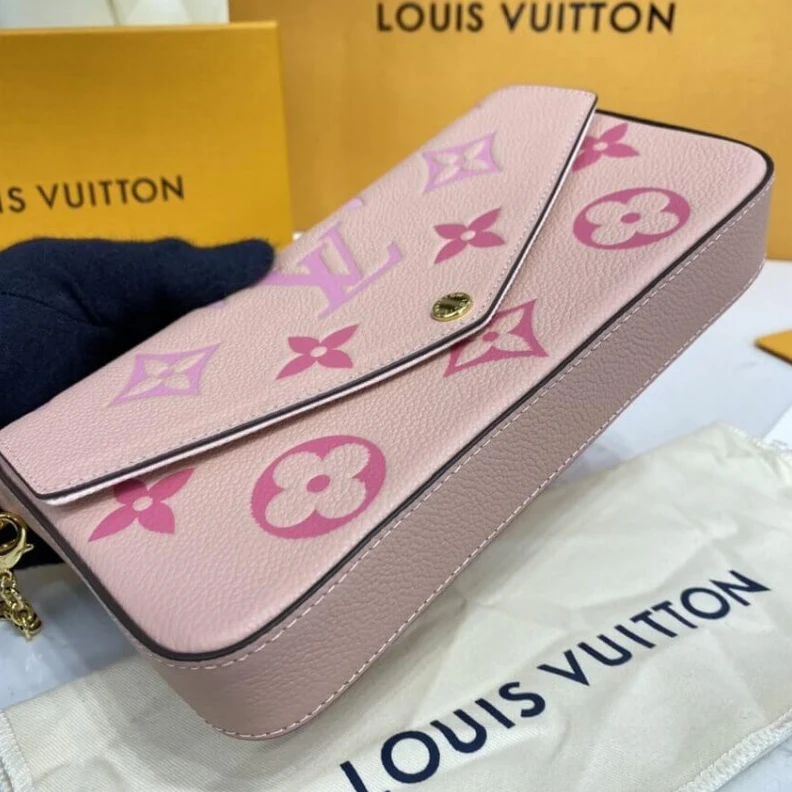 Mythick ru Inside fl Louis Vuitton Félicie Pochette Pink