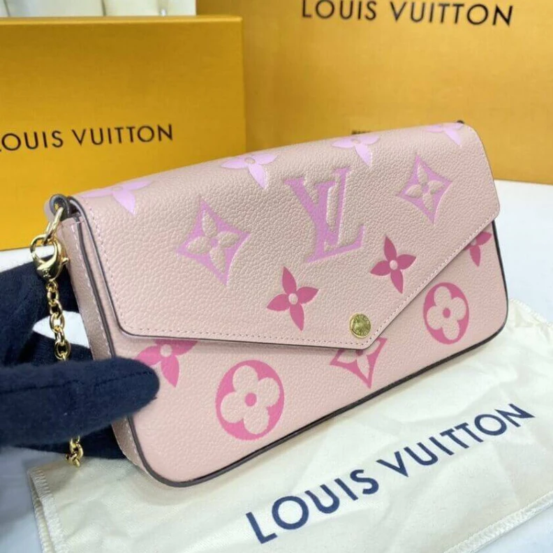 Mythick ru Inside fl Louis Vuitton Félicie Pochette Pink