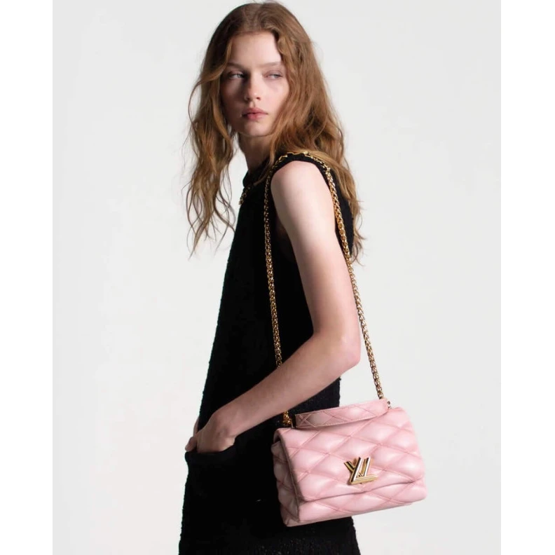 Mythick.ru Flap with Louis Vuitton GO-14 MM Bag Rosabella Pink